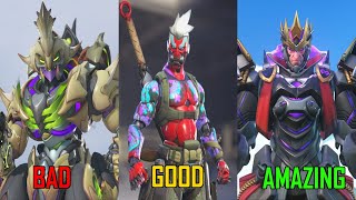 Ranking Overwatch 2 Mythic Skins