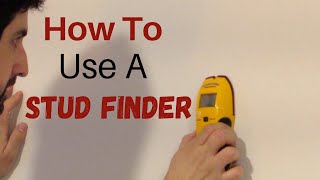 How To Use A Stud Finder To Mount A TV