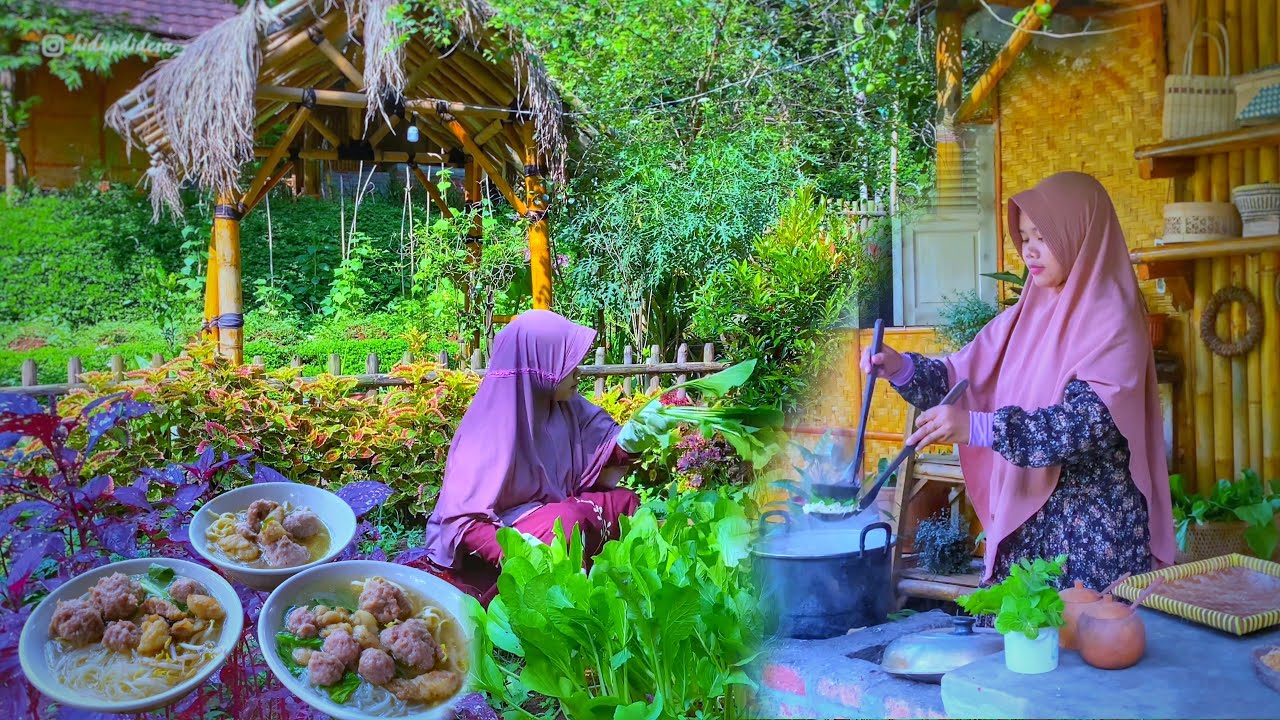 Стать продавцом фрикаделек 😄 урожай касима 🥬 | Жизнь в деревне