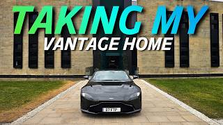 Driving My Aston Martin Vantage Back to Gaydon | HQ and Aston Martin Works Visit