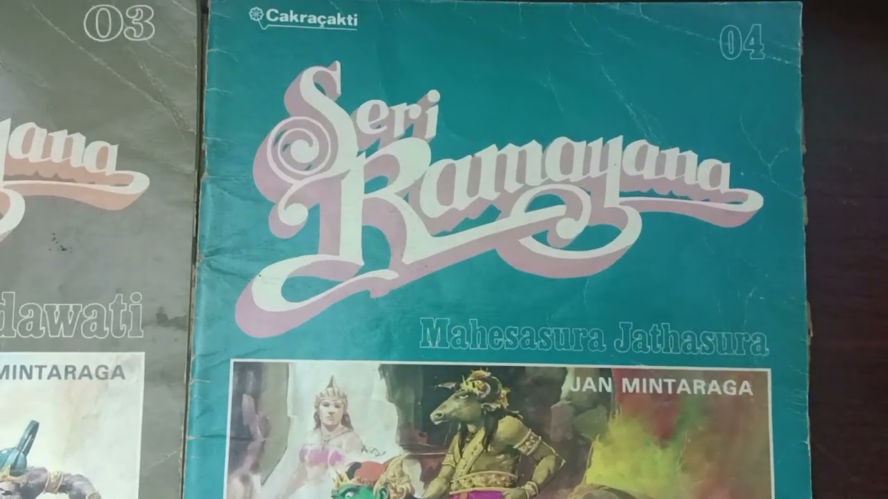 Komik Seri Ramayana Karya Jan Mintaraga 