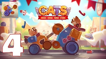CATS: Crash Arena Turbo Stars - Gameplay Walkthrough Part 4 (iOS, Android)