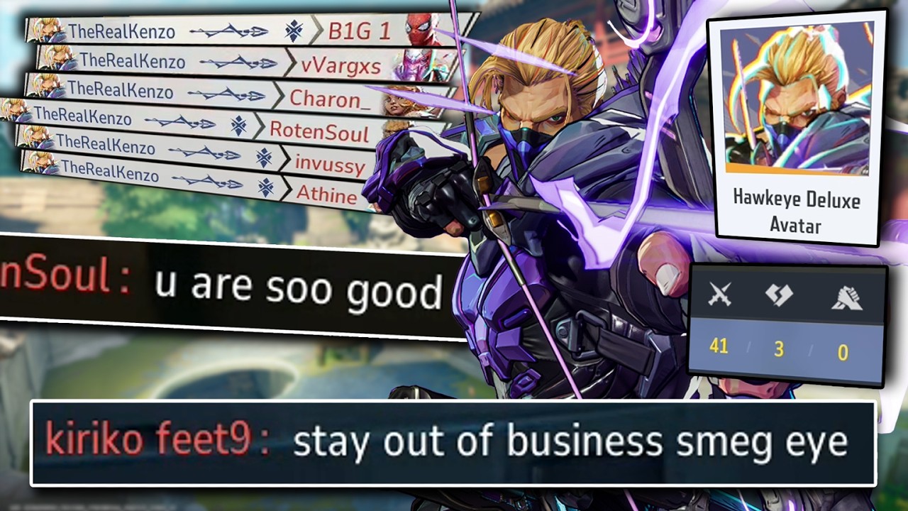 Marvel Rivals: Hawkeye Flanking Strategy to Tilt Enemies | Vortex Gaming