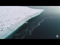 Behind the Lens: An Aerial View of Brasvellbreen Glacier