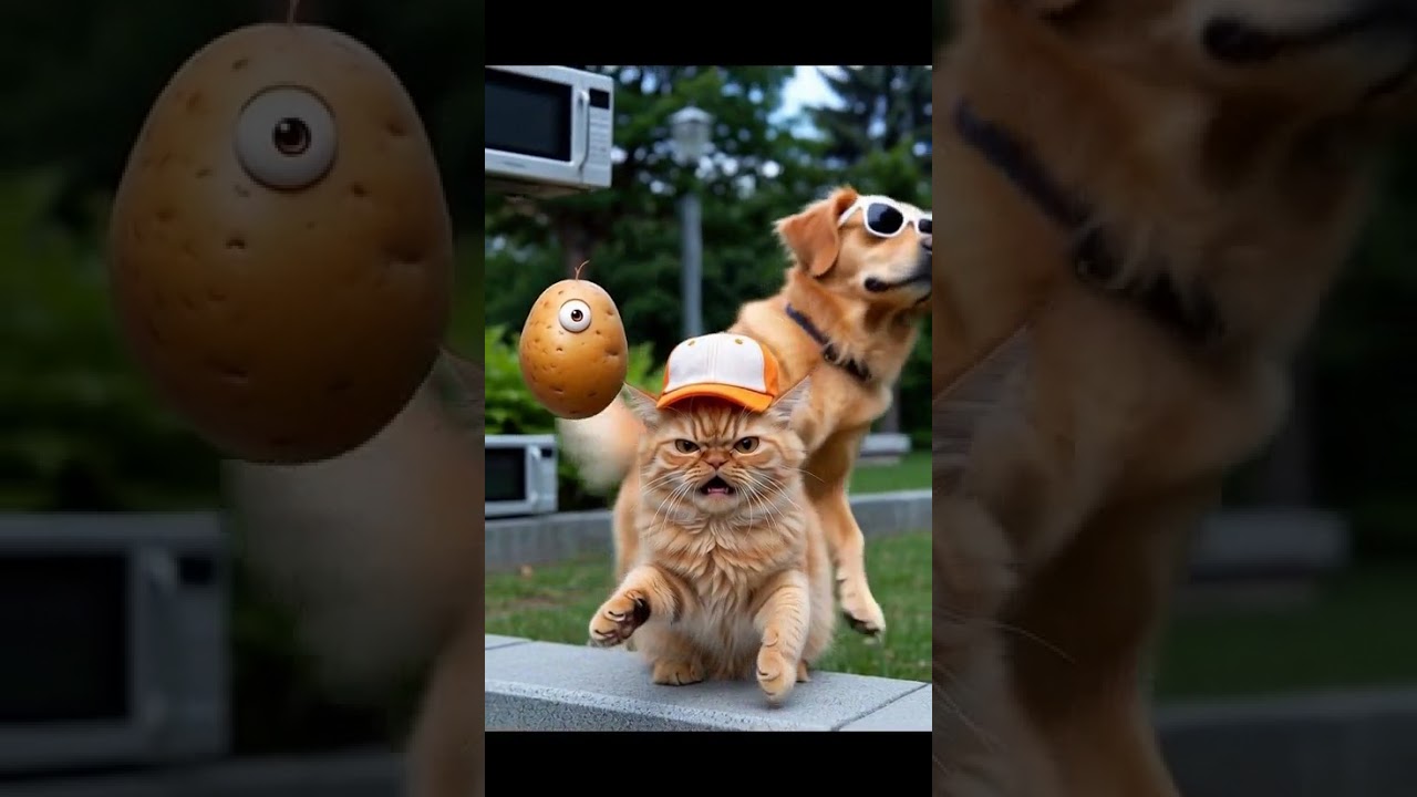 Brainrot video| THE MICROWAVE INCIDENT 🐱 | Funny Cat Brainrot Shorts | Brainrot reels