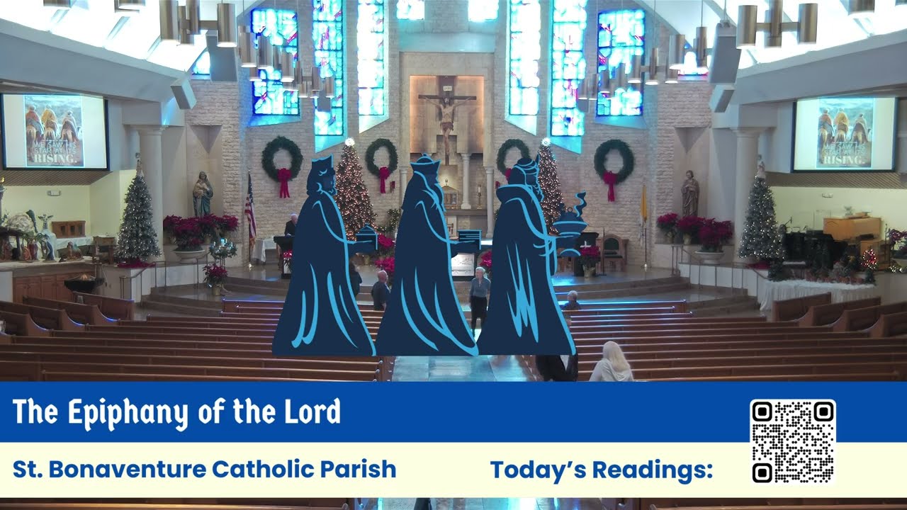 Sunday Mass, The Epiphany of the Lord, January 4, 2026, 10:30 AM