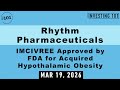 Rhythm Pharmaceuticals IMCIVREE Approved by FDA for Acquired Hypothalamic Obesity | March 19, 2026