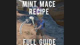 How to Get The Recipe Of Mint Mace In Grounded | FULL GUIDE
