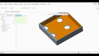 SHELL  IN CREO PARAMETRIC