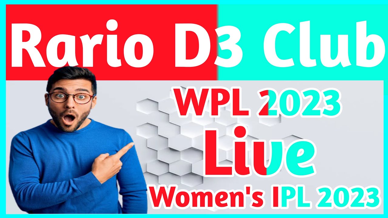 WPL 2023 | Women's IPL 2023 | Rario D3 Club | Aryansh Fantasy Academy | Live