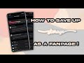 HOW TO SAVE STORAGE AS A FANPAGE | Aesthetics With Me