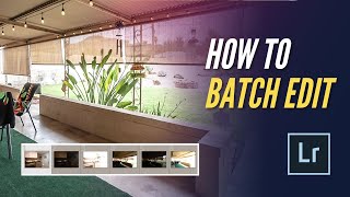 How To Batch Edit Real Estate Photos in Lightroom Profile