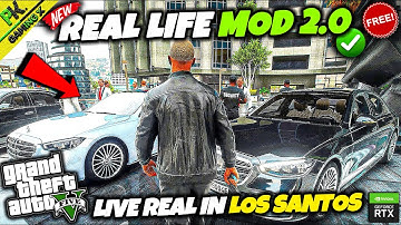 How to Install GTA 5 Real Life Mod 2025 🔥 || Live Real Life in Los Santos! || GTA V Real Life 2.0