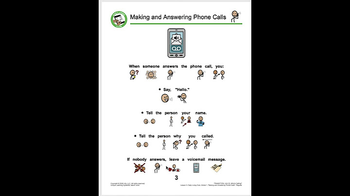 ULS Who's Calling (Making and Answering Calls)