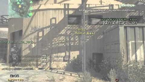 MW3-Amazing Triple Kill With Throwing Knife!:D