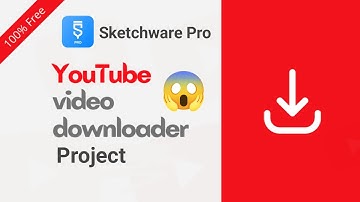 Youtube Video Downloader project free| How to make Yt video downloader project in sketchware pro 🤭