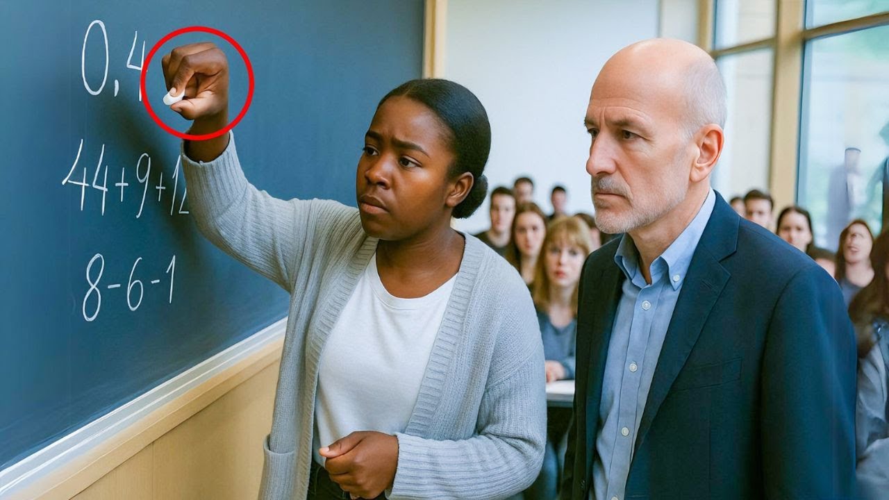 Elite Teacher Forces Simple Black Woman to Solve a Math Problem ...