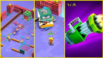 Gun and Dungeons Stage 2, New Android Games Gameplay 2023 Walkthrough ios Simulato‪r Trailer