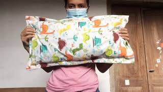 Sarung bantal cinta kecil ukuran 62cm x 33cm