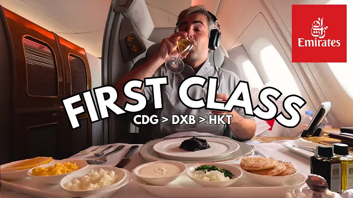 Making the Most of Emirates First Class: ALL the Food & Drinks!