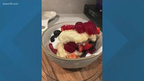 Homemade Red, White & Berry Blue Shortcake for Memorial Day
