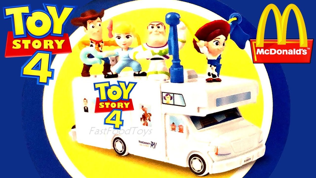 Toy Story 4 NEW Details about   McDonald's Happy Meal Toys UNOPENED 
