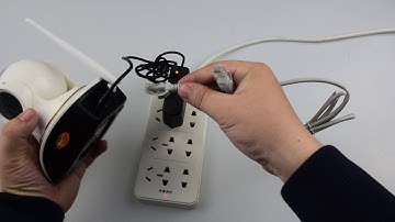 How to Configure VStarcam Security Camera C35S ethernet cable Connection