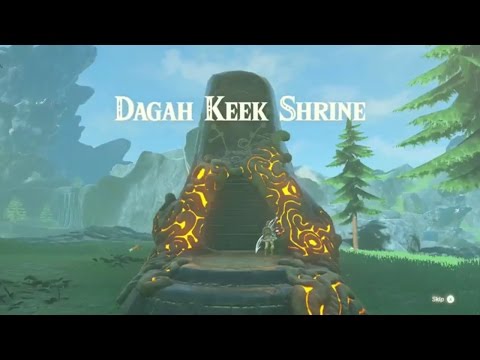 Video: Zelda - Dagah Keek, Slavnostní Pátrání A Slavnostní Umístění Trojzubce V Dechu Divočiny