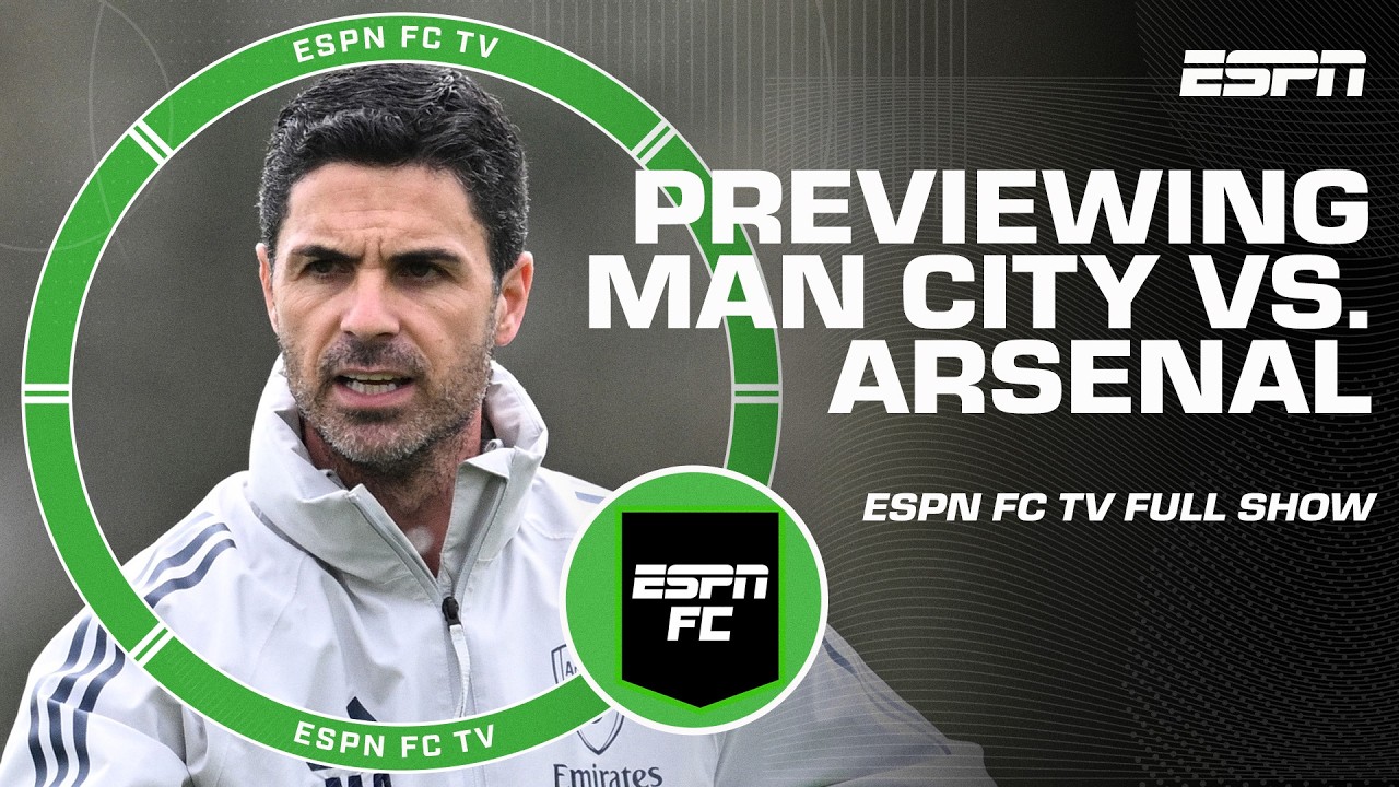 Mikel Arteta & Pep Guardiola look ahead to Man City vs. Arsenal [FULL SHOW] | ESPN FC