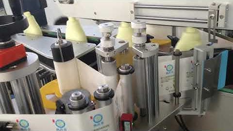 DLM A bottle two sides labeling machine