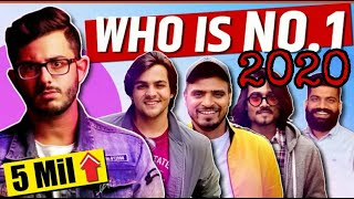 Who_is_No.1_Youtuber_of_india_/_Top_10_Indian_youtubers_/_carry minati.