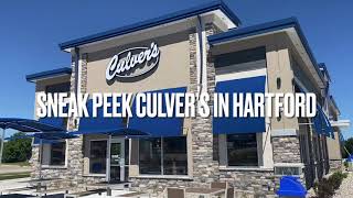 Sneak peek inside new Culver’s in Hartford, WI