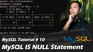 SQL Tutorial 10: IS NULL Clause - CodeLikeLD Tagalog Tutorials