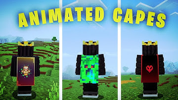 How to Make an Animated Custom Cape in Minecraft PE | How to Add an Animated Java Cape in MCPE*
