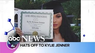 Kylie jenner surprised with graduation party