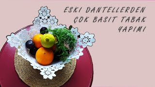 EN İNANILMAZ ve SÜPER GERİ DÖNÜŞÜM! (Eski dantellerden Sepet Yapımı) / Recycle / DIY / Idea