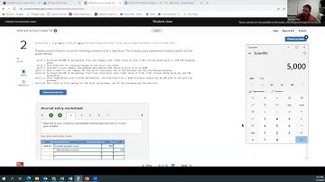 ACCTG 201 Quiz Access Chapter 4 Problem #2