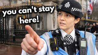 POWERLESS UK Police Couldn't Stop a Calm Auditor During the King's Coronation