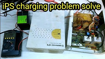 ips charging problem solve // repair ips charging problem in bangla / আই পি এস ব্যাটারি চার্জ হয় না