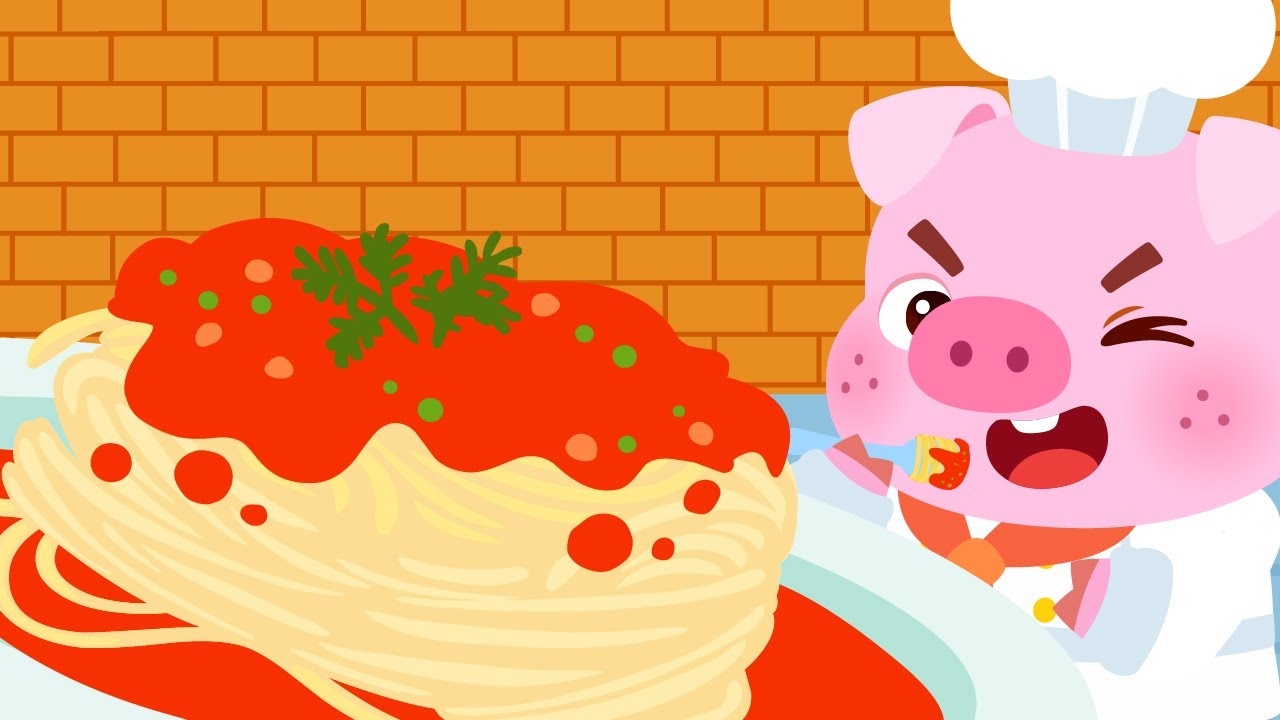 Pasta Song π| Kids Songs & Nursery Rhymes | Kids' English Song | Lotty Friends Pasta Song π| Kids Songs & Nursery Rhymes | Kids' English Song | Lotty Friends