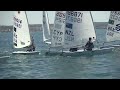 Burton Blitzes Laser Medal Race