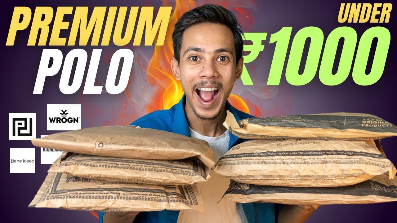 Affordable *POLO* T-Shirts Under ₹1000|| Budget *POLO* T-SHIRTS for MEN 2025