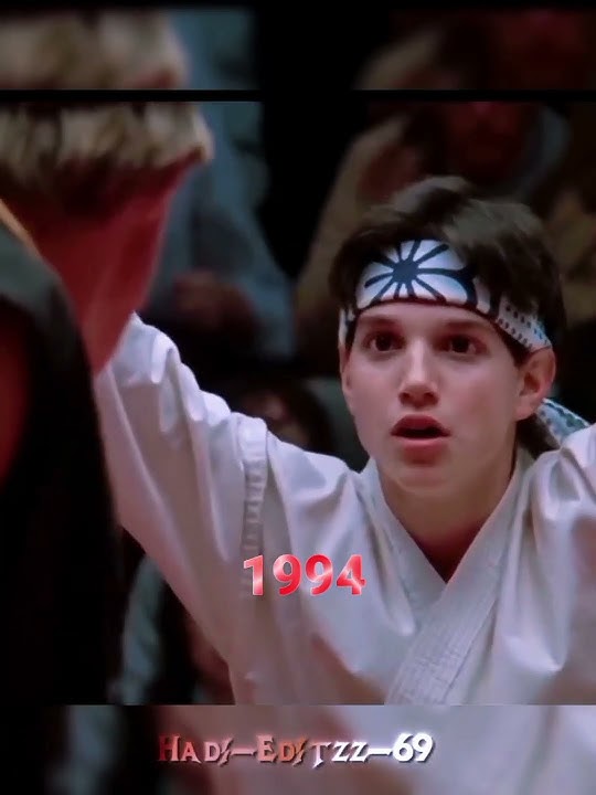 Daniel 🥶 Vs Jhonny ☠️ in 2021 & 1994 Cobra Kai ( Luna Bana Super Slowed ) #cobrakai #edit #trending