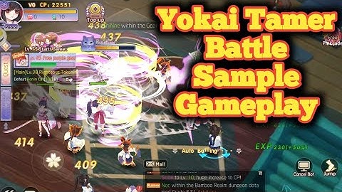 Yokai Tamer: Sample Battle Gameplay Part 1 for Android/iOS Game