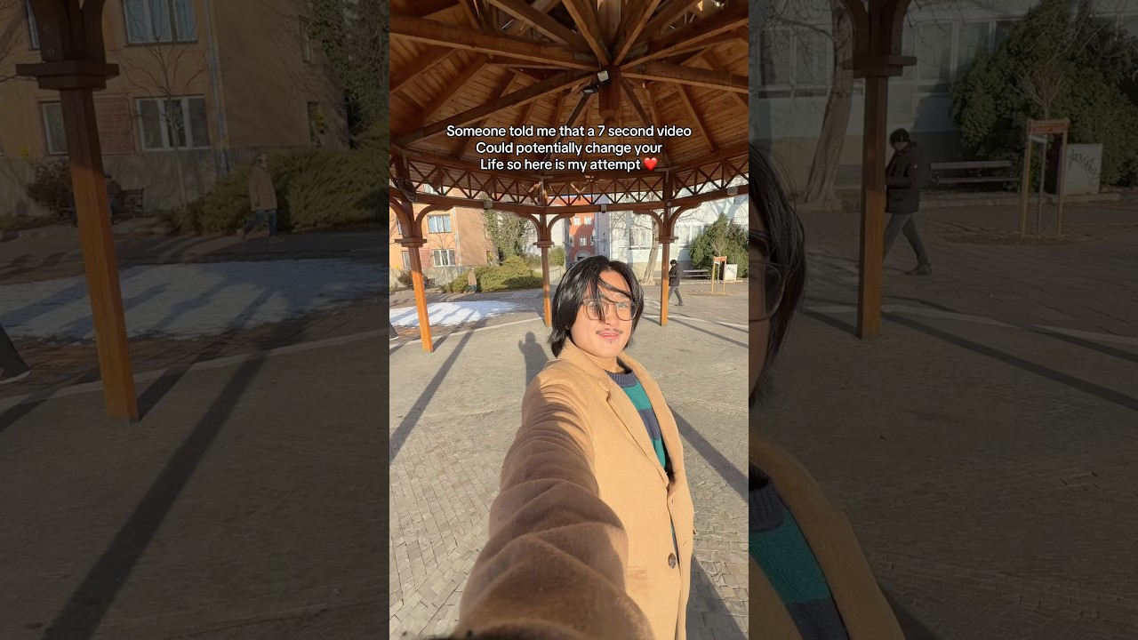 I heard a 7 second video could change your life here is my attempt ☺️