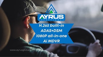 AYRUS SMART AI MDVR WITH ADAS+DMS (Driver Monitoring System)