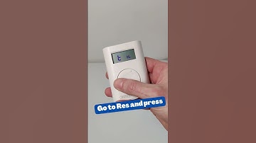 How to RESET a WAVIN AHC 9000 Thermostat!