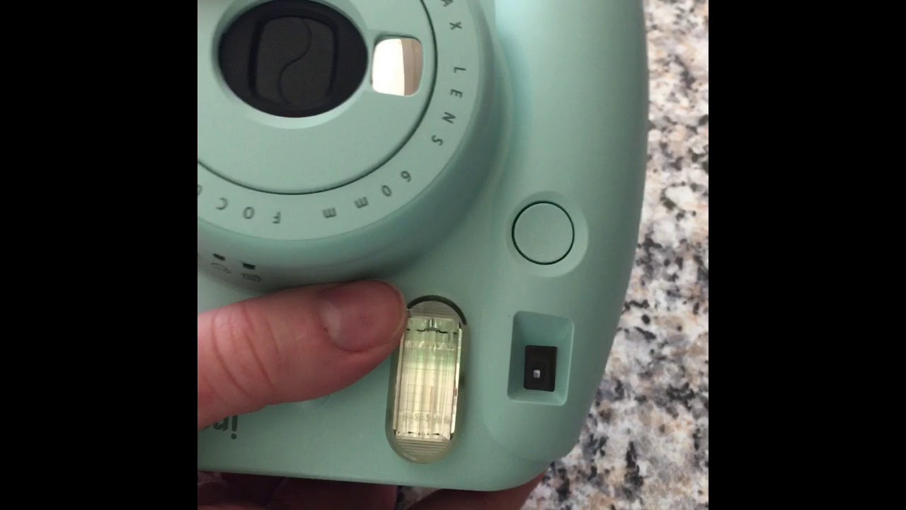 Changing an instax mini 9 film 