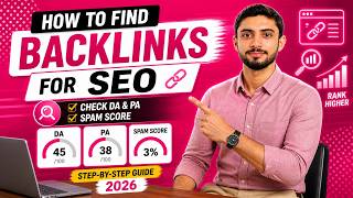 How to Find Backlink Sheets & Check DA, PA, Spam Score (SEO Tutorial 2026)