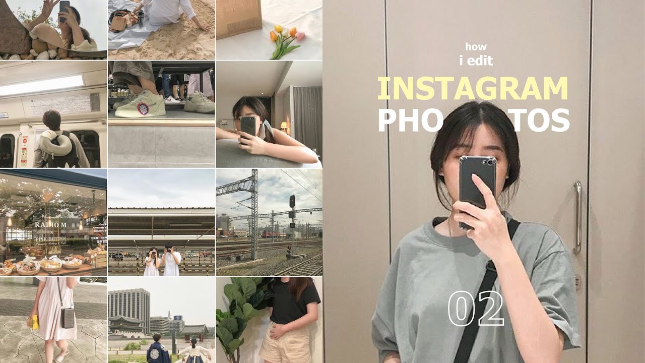 (eng) คุมโทนไอจี ? โทนสีเบจเหลืองอบอุ่นละมุนแบบเกาหลี ๆ —  how i edit my ig photos ep.02 / KARNMAY